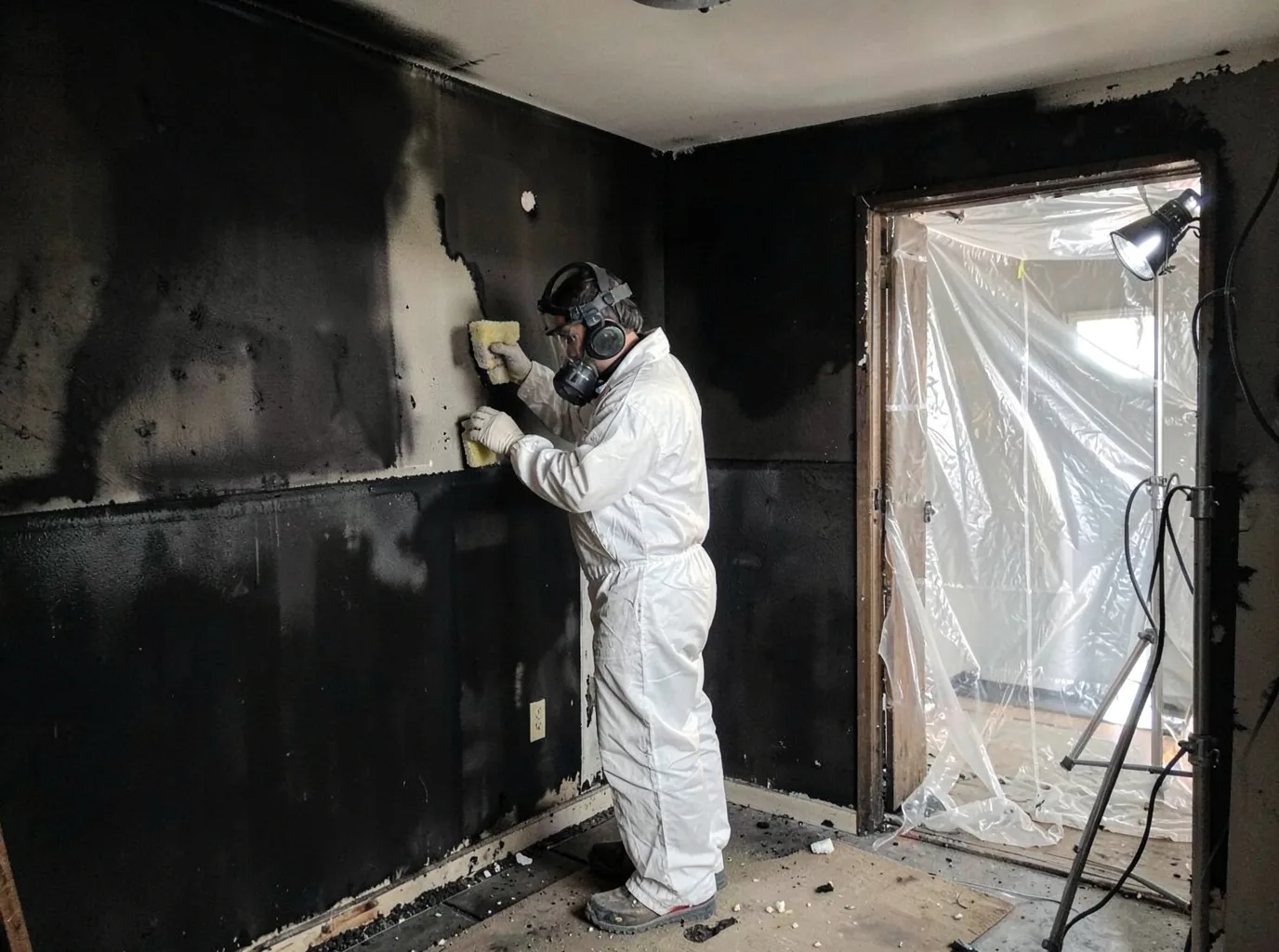 Fire Damage Restoration company in Claremont, IL